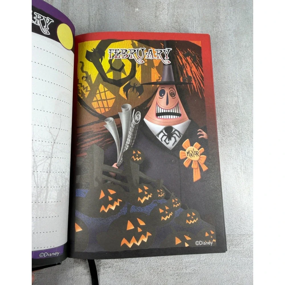 Disney Nightmare Before Christmas Jack Skellington Journal Planner Sticker Sheet